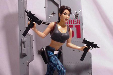 Lara Croft in Area 51