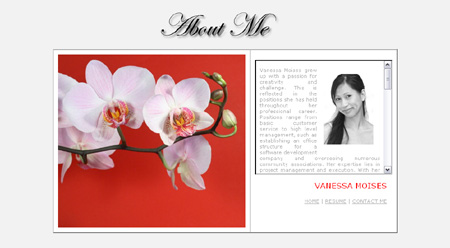 Vanessa's Website
