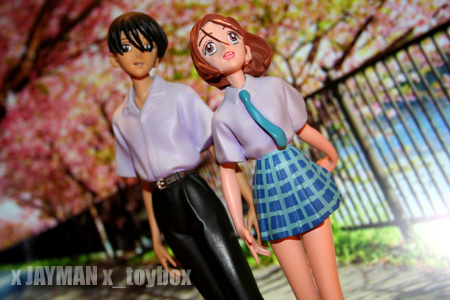 Arima and Yukino from Kare Kano