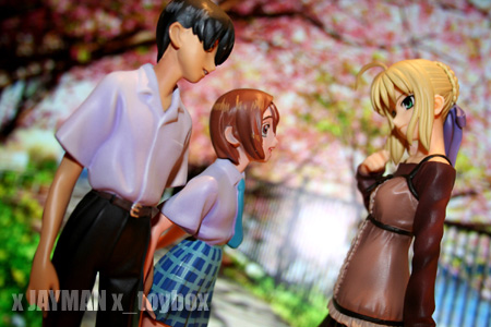 Arima and Yukino from Kare Kano