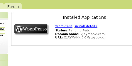 WordPress Upgrade WordPress Upgrade