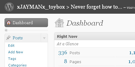 WordPress Upgrade WordPress Upgrade
