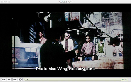 Jackie Chan in Police Story Jackie Chan in Police Story