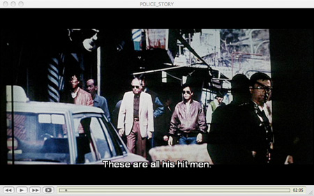 Jackie Chan in Police Story Jackie Chan in Police Story