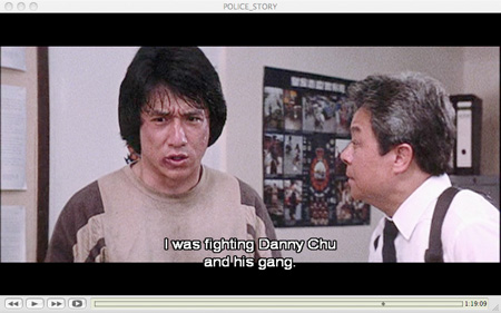 Jackie Chan in Police Story Jackie Chan in Police Story