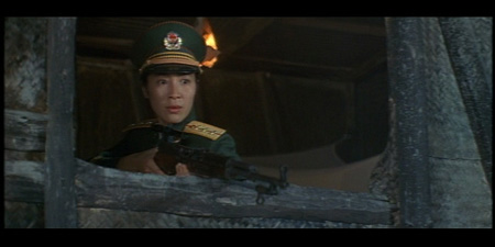 Jackie Chan, Michelle Yeoh & Maggie Cheung in Supercop