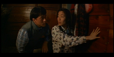 Jackie Chan, Michelle Yeoh & Maggie Cheung in Supercop