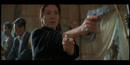 Jackie Chan, Michelle Yeoh & Maggie Cheung in Supercop