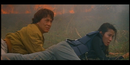 Jackie Chan, Michelle Yeoh & Maggie Cheung in Supercop