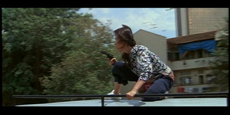 Jackie Chan, Michelle Yeoh & Maggie Cheung in Supercop