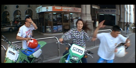 Jackie Chan, Michelle Yeoh & Maggie Cheung in Supercop