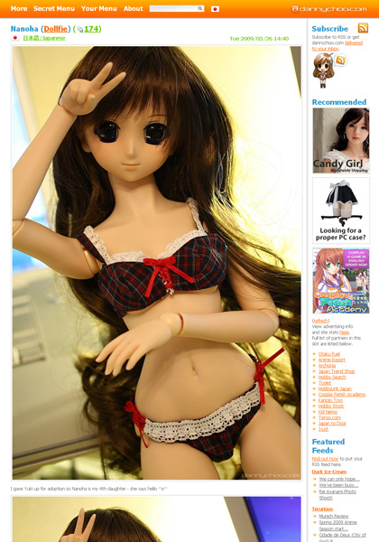 Danny Choo - Dollfie Nanoha Danny Choo - Dollfie Nanoha
