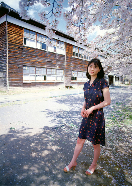 Juri Ueno in her JURIfirst Photo Book (2004)