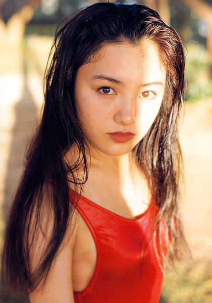 Yukie Nakama in her Pastel Photo Book (1997)