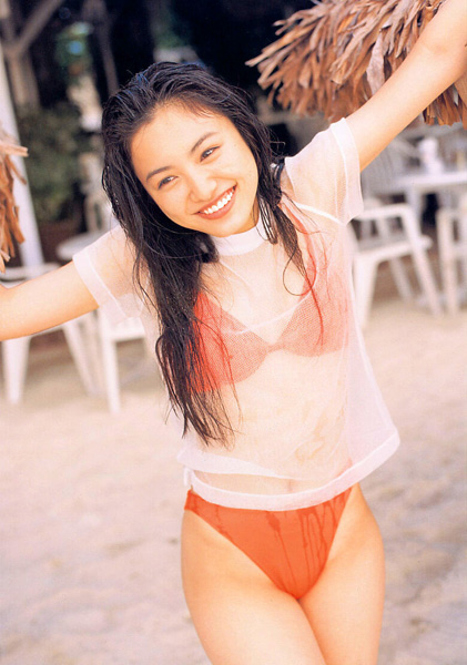 Yukie Nakama in her Pastel Photo Book (1997)