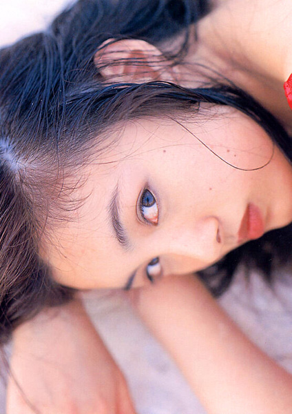 Yukie Nakama in her Pastel Photo Book (1997)