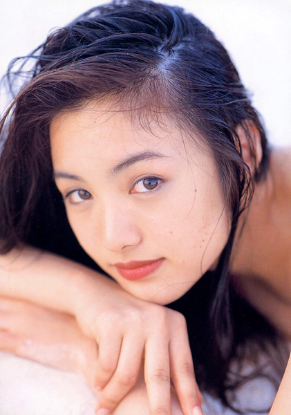 Yukie Nakama in her Pastel Photo Book (1997)
