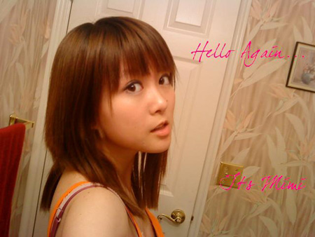 Angry Mimi-chan Saying Hello Angry Mimi-chan Saying Hello