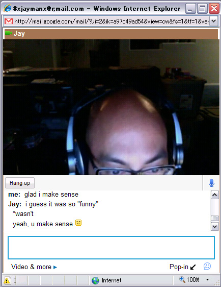 Saturday Night on Video Chat Saturday Night on Video Chat