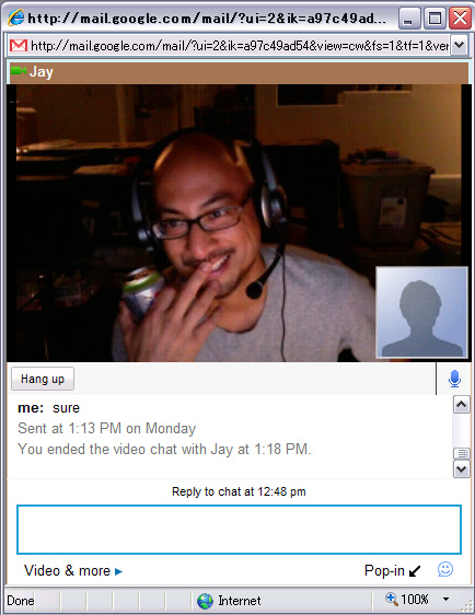 Sunday Night on Video Chat Sunday Night on Video Chat
