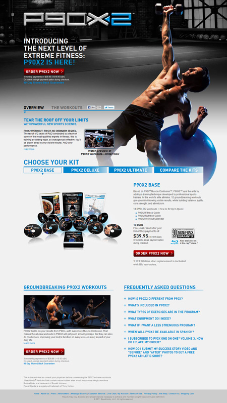 From P90X to Insanity From P90X to Insanity