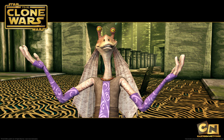 Star Wars - The Clone Wars - Jar Jar Binks Star Wars - The Clone Wars - Jar Jar Binks