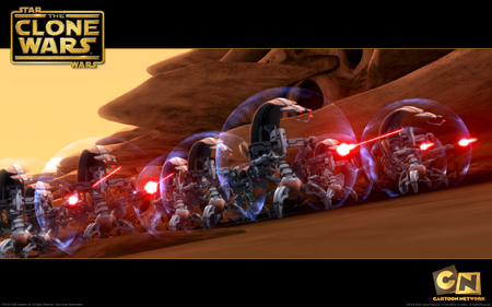 Star Wars - The Clone Wars - Destroyer Droids Star Wars - The Clone Wars - Destroyer Droids