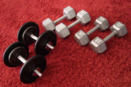 Cap Barbell & Champion Dumbbell Plates
