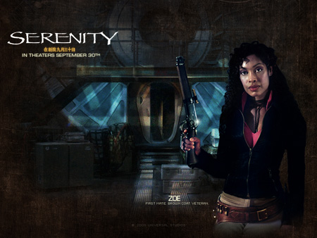 Gina Torres as Zoe Alleyne Washburne | Serenity (2005)