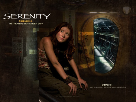 Jewel Staite as Kaywinnit Lee Frye | Serenity (2005)