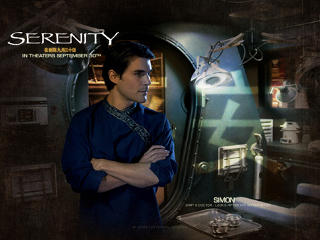 Sean Maher as Dr. Simon Tam | Serenity (2005)